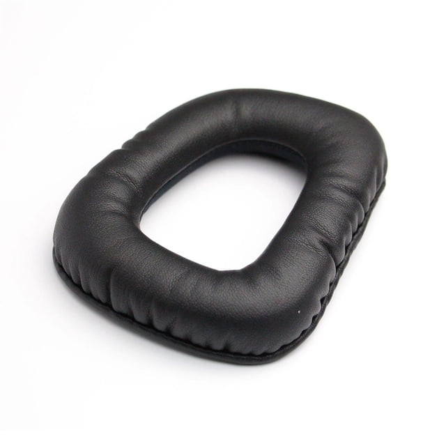 Sidaley Almohadillas para los oídos, almohadillas para los oídos montadas en la cabeza, cubierta de esponja de malla transpirable, reemplazo Relojes inteligentes Negro