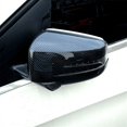thumbnail image 6 of 6X for CLA GLA C E Class W176 C117 X156 W204 W212 Carbon Fiber ABS Side Rear View Mirror Cover Trim, 6 of 8