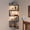Black Corner Shelf, variant on Corner Floating Shelves with Lights - 5 Tiers Corner Shelf Wall Mounted, Bookshelf with LED Light, Floating Shelves for Wall, Display Shelf for Bedroom, Living Room, Office & Home Decor