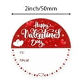 500Pcs Valentines Day Sealing Sticker 50mm Writable Round Seal Sticker ...