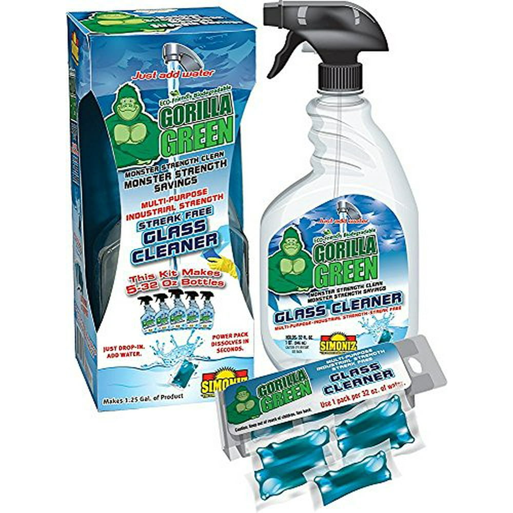 Simoniz S81 Gorilla Green Glass Cleaner Kit