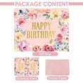 thumbnail image 4 of CIRCLE- 13" Large Happy Birthday Gift Bag With Card And Tissue Papers For Women Girls, 4 of 5