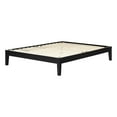 thumbnail image 2 of South Shore Vito Queen Solid Wood Platform Bed, in Pure Black, 2 of 9
