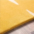 thumbnail image 4 of Hand Tufted Wool Rug, Woolen Rug, Handmade Wool Rug, Modern Rug, Yellow White Rug, Kids Room Rug, Living Room Rug, Bedroom Rug 6x9 7x10 7x11 (10x13 ft), 4 of 6