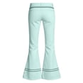 thumbnail image 5 of Gaexia Girls Shool Flared Leg Pants Back To School High Waist Straight Pants Stretchy Loose Bell Bottom Trousers Comfortable School Uniform Trousers Preppy Outfits, 5 of 5
