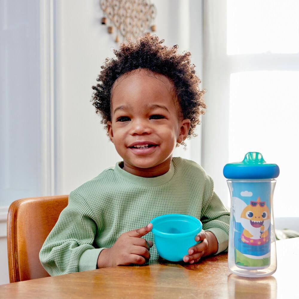 Baby Shark Insulated 9oz Sippy Cup 2pk