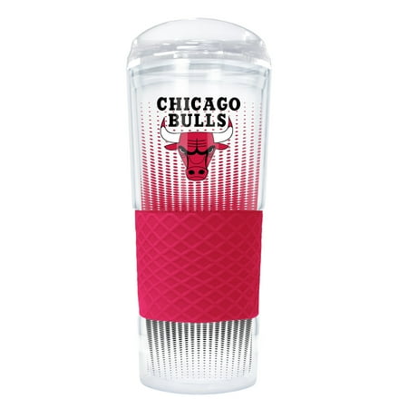 Chicago Bulls Tumbler - Chicago Bulls Rookie 24oz. Acrylic Tumbler - No Size