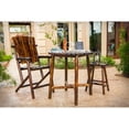 thumbnail image 2 of Char-Log Umbrella Holed Slatted Bar Table, 2 of 4