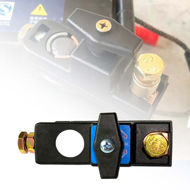 Desconexión de batería universal. Cortacorriente de latón de alta resistencia para coches, camiones y autocaravanas