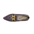 thumbnail image 3 of Bellini Felix Women Flats Slip-on Shoes In Wine Gold Combo, 3 of 7