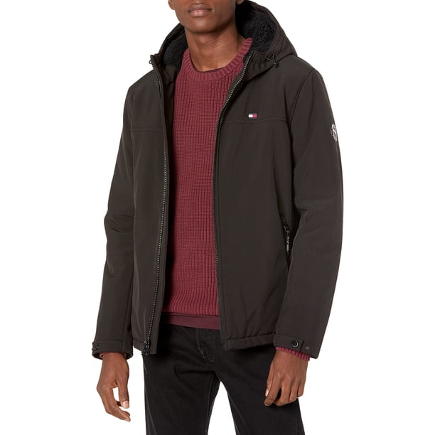 Chaqueta Tommy Hilfiger para hombre con relleno de tejido blando y forro de sherpa