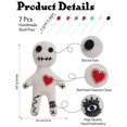 thumbnail image 2 of Voodoo Doll Set Umakeadeal Dammit Creepy Ghost Halloween, 2 of 7