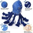 thumbnail image 2 of Dog Toys, Dog Plush Toy for Large Breed, Cute Squeaky Dog Toys with Crinkle Paper, Dog Chew Toys for Puppy, Small, Middle, Big Dogs (Octopus), 2 of 4