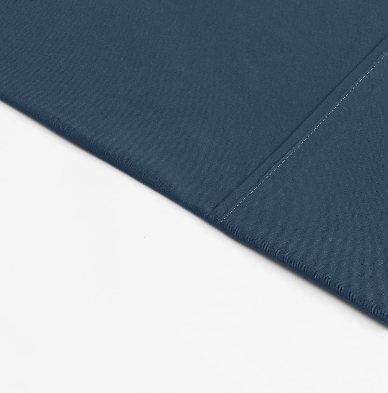 Mainstays Super Soft Brushed Microfiber Bed Sheet Set, Washed Dark Blue, Twin-XL, 3 Piece