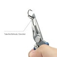 thumbnail image 5 of Utoimkio Fishing Pliers Stainless Steel Fish Hook Remover,Multi-Function Fishing Line Cutter Split Ring Opener,Fishing Braid Scissors Gear Accessories Fish Gripper with Hook Cable, 5 of 6