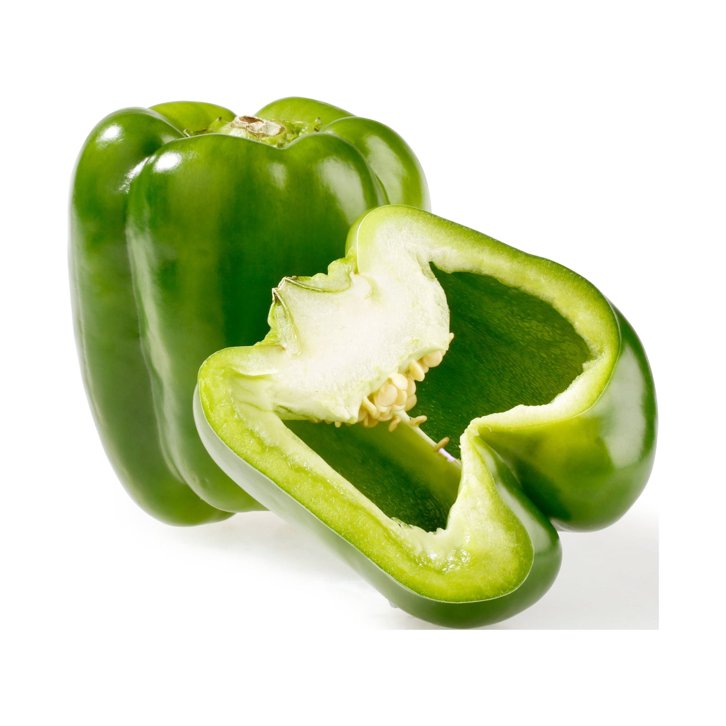 Fresh Green Bell Pepper, Each - Walmart.com
