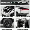 thumbnail image 4 of Toy Trucks with RV Motorcycle  Alloy Die-cast Model Car Pickup Truck 1/32 Toy Race Cars with Sound and Light Ideal Gift for Kids Friends Age for 6 Years and Up, 4 of 9