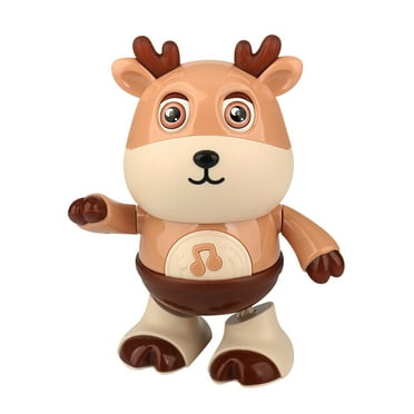 Toys Clearance 2023! CWCWFHZH Electric Colorful Dance Mini Robot Music Dance Robot Children Toys Deer Music Toys Glow Toys