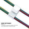 thumbnail image 3 of COMPUKAS 25Ud Accesorios Para Trailer Fijadores De Cable Metal Plateado Duradero, 3 of 7