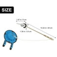 thumbnail image 3 of HLONK Toilet Tank Handle 2pcs Flush Replacement Kit for Front Mount Toilets, 3 of 4