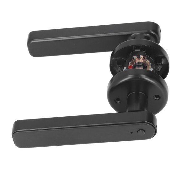 Smart Door Lock, Smart Door Handle Zinc Alloy For Apartments For Offices For Home Black,Silver