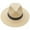 White, variant on Audhol Womens Straw Fedora Beach Sun Hat Sunscreen Beach Hat Male Casual Sun Jazz Band Hat Fedora Caps Sunscreen Hat Bucket Hat Father Hat Ultra Wide Brim Sun Hat Beige One Size