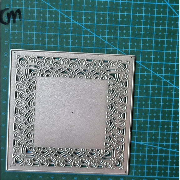 Square Frame Lace Metal Cutting Dies Cut Die Mold Scrapbooking Paper Craft Knife Mould Blade Punch Template Embossing Stencils