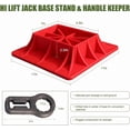 thumbnail image 3 of HPDMC 48" Heavy Duty Off-Road Farm Jack with Base - 3 Ton (6,600 lb) Ratcheting Lift Jack - Utility Jack for Trucks, SUVs & Agricultural Equipment - Black, 3 of 6