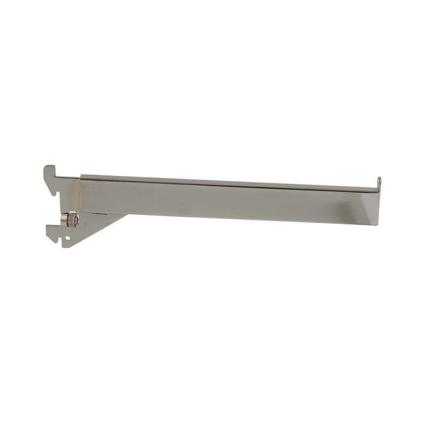 12" Bras Droit en Tube Rectangulaire - Finition Chromée, Taille du Pack - 24