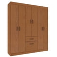 thumbnail image 3 of Ropero Closet 6 Puertas Y 2 Cajones Darady Canela, 3 of 6