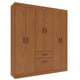 thumbnail image 3 of Ropero Closet 6 Puertas Y 2 Cajones Darady Canela, 3 of 6