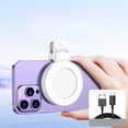thumbnail image 1 of BKER Mobile Phone Light Selfie Use Rear Camera Camera Gadget Mini Folding Portable Rechargeable, 1 of 7