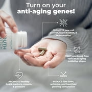 PUREHEALTH RESEARCH Youth Switch Formula, Longevity Supplement with Ashwagandha