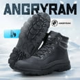 thumbnail image 6 of ANGRYRAM Steel Toe Boots for Men Winter Work Boots Slip Resistant Safety Shoes, 6 of 6