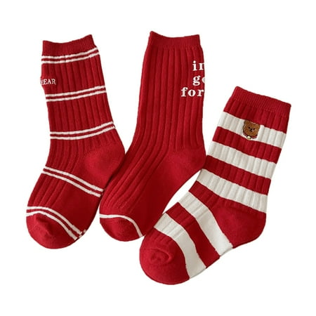 

Christmas Printed Socks Baby Warm Socks Cute Plush Ear Christmas Printed Socks Super Soft Socks Women High Socks Calcetines Meias