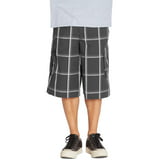 Shaka Wear Men's Relaxed Fit Plaid Cargo Shorts S~5XL - Walmart.com