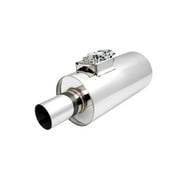 7.5 in. 16 in. Body Length 3.5 in. Flanged Inlet Single Wall Out Varex Universal Round Muffler