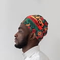 thumbnail image 6 of Jiibva Black History Month Beanie Hat Knitted Hats Chemo Hat Adult Headwear Skull Cap Nightcap, 6 of 7