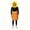 A256 Green, variant on HOWPAY Adult Halloween Costumes Tomato Slice Cosplay Jumpsuit Vegetable Fruit Role Play Outfit Stage Performance Suit For Carnival Party Event Halloween Costume One Size