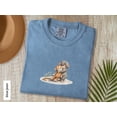 thumbnail image 2 of Monkey Punch Shirt, Baby Monkey Holding Plush Toy T-Shirt, Animal Lover Gift, Viral Sad Monkey Meme, Mama & Youth Graphic Tee, 2 of 6