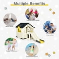 thumbnail image 5 of Infans Outdoor Play house and Slide Set for Kids w/ 7 PCS Toy Set & Waterproof Cover, 5 of 7