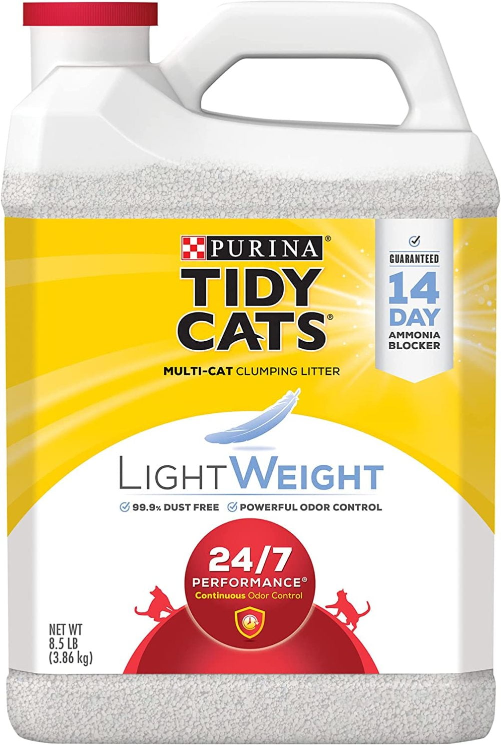 Purina Tidy Cats Light Weight, Low Dust, Clumping Cat Litter