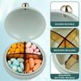 thumbnail image 3 of Pawsdot Daily Pill Organizer Pills Box Ice Blue Silicone 1Pack, 3 of 7