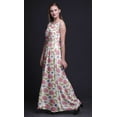 thumbnail image 2 of Bimba Robe Longue Maxi à Imprimé Floral pour Femmes, Tenue de Villégiature, Robe de Soirée - Très Petit, 2 of 6