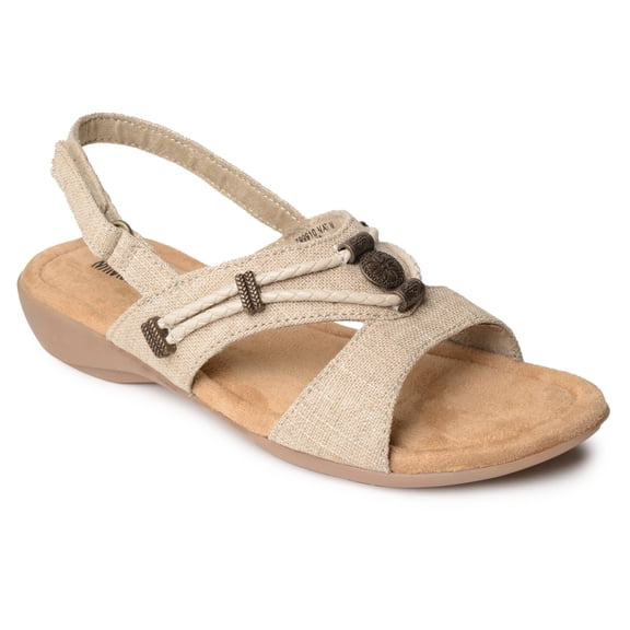 Minnetonka Women's Silvie, Natural, Size 10