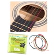 thumbnail image 2 of Necvior Set of 6Pcs Guitar Strings Color Replacement Strings 0.31mm 0.36mm 0.62mm 0.80mm, 2 of 13
