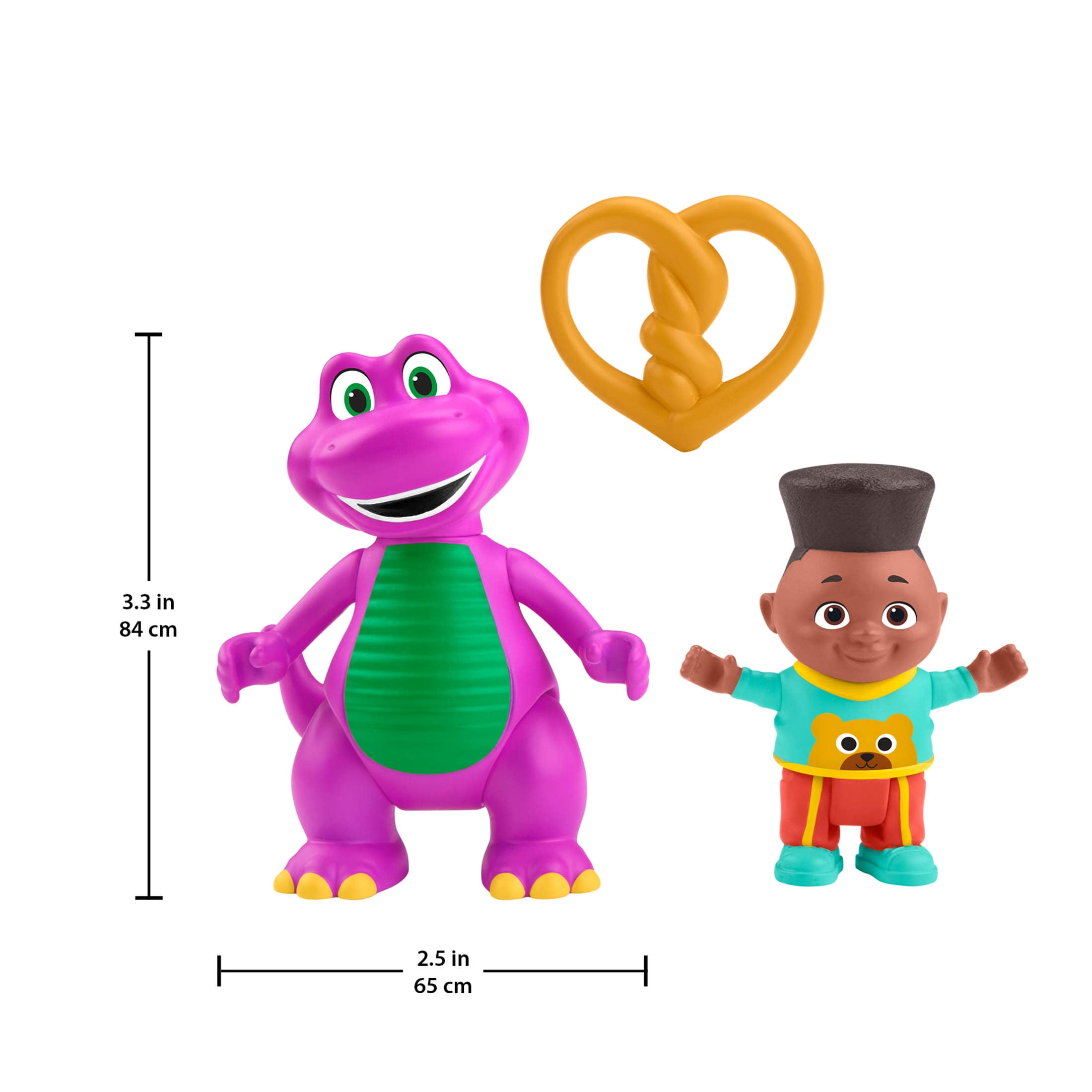 【☆S☆】Barney3点セット Fisher-Price Barney's World Barney's Friend David & Barney Figure