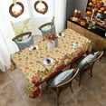 thumbnail image 3 of Nappe d'Automne, Nappes d'Automne pour Tables Rectangulaires, Nappe d'Automne Rectangulaire 60 x 120 Pouces, Nappe d'Automne Citrouille Action de Grâce Récolte, 3 of 6