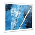thumbnail image 4 of Designart "Serenity Amidst Wild Blue Bamboo V" Bamboo Picture Framed Canvas Wall Art, 4 of 5