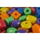 Perles en Plastique de Forme Assortie Jumbo 1lb / Pkg-Opaque Multicolore – image 2 sur 2